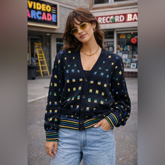 Vintage COOGI Australia Mercerised Cotton Sweater (Made in Australia) - Picture 2 of 9